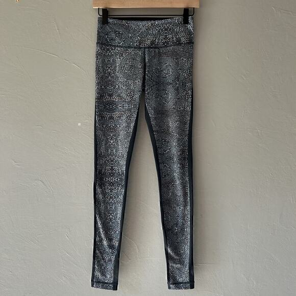 Lululemon Wunder Under Mosaic Print Legging Size 4 - Picture 3 of 12